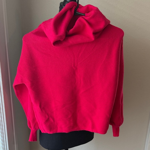 Zara ribbed reddish pink Sweater - Picture 2 of 3